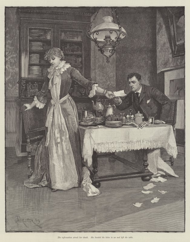 Kör Aşk, Wilkie Collins by Amedee Forestier
