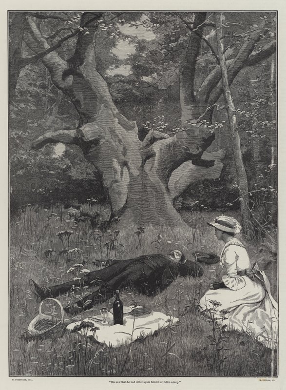Eyre'nin Beraatı, Helen Mathers tarafından by Amedee Forestier