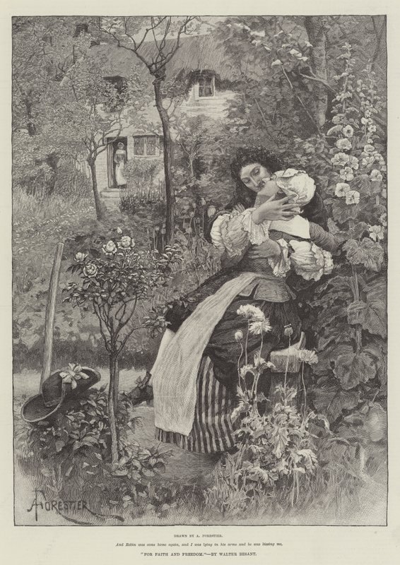 İnanç ve Özgürlük İçin, Walter Besant by Amedee Forestier