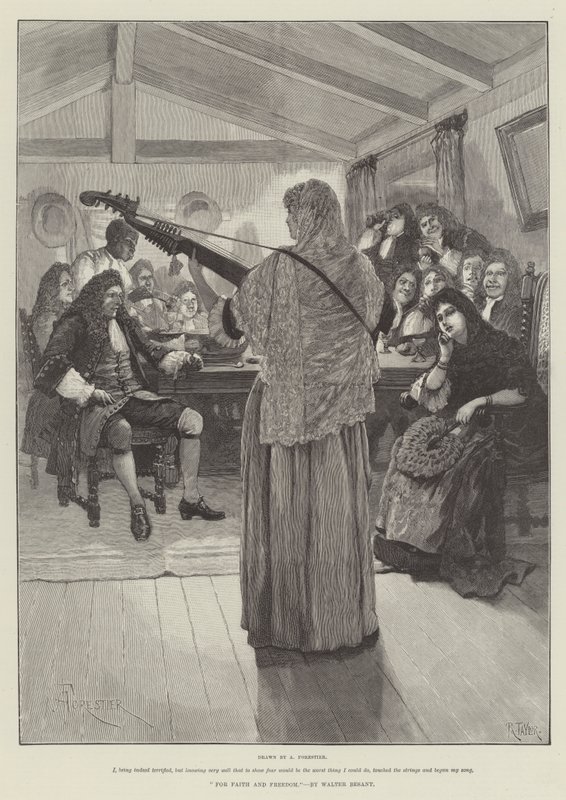 İnanç ve Özgürlük İçin, Walter Besant by Amedee Forestier