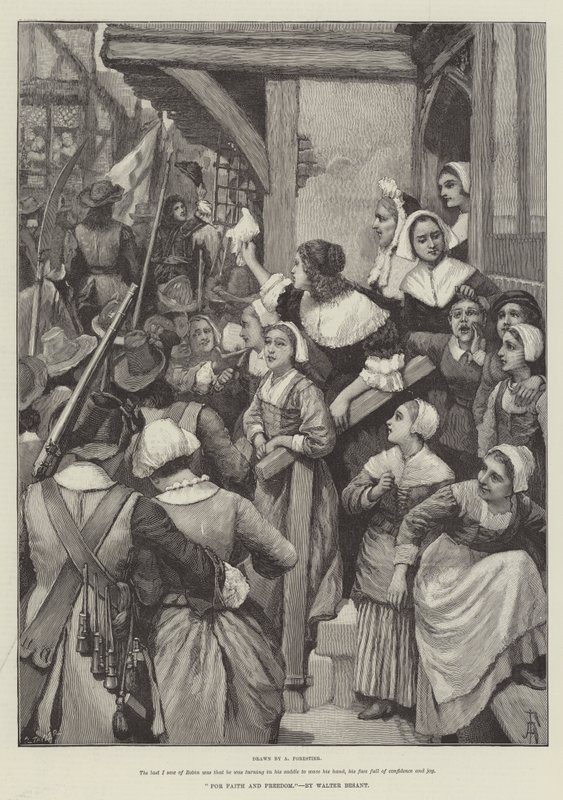 İnanç ve Özgürlük İçin, Walter Besant by Amedee Forestier