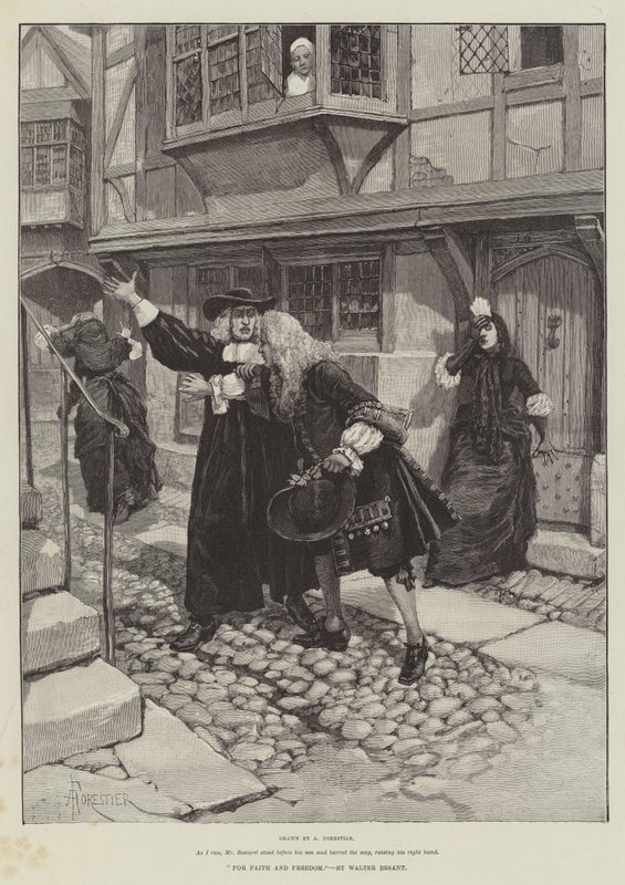 İnanç ve Özgürlük İçin, Walter Besant by Amedee Forestier