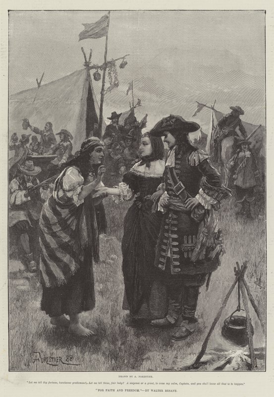 İnanç ve Özgürlük İçin, Walter Besant by Amedee Forestier