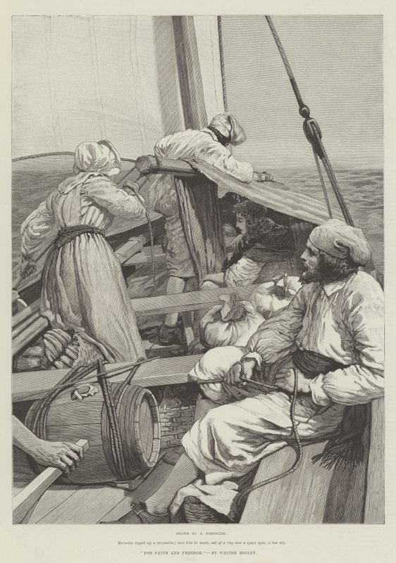 İnanç ve Özgürlük İçin, Walter Besant by Amedee Forestier