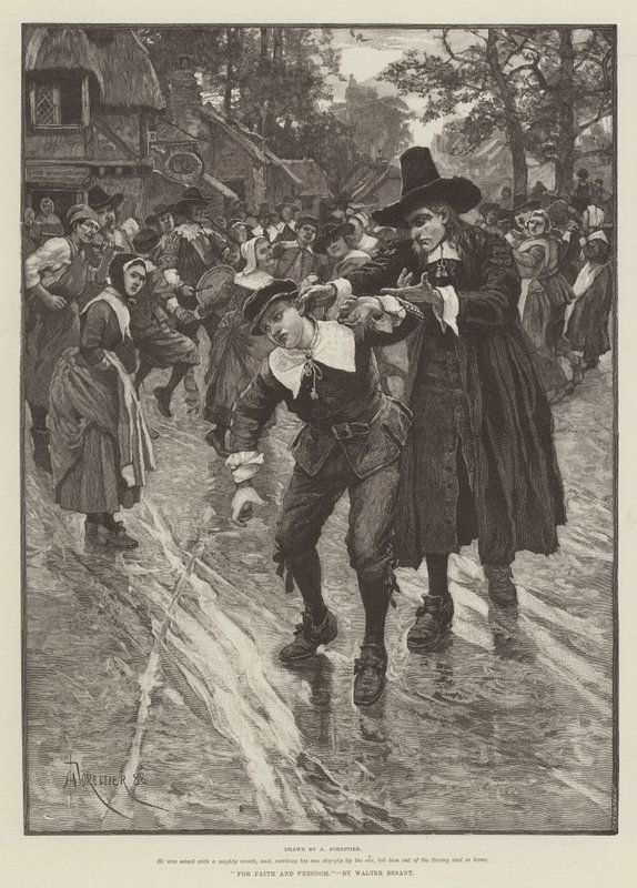 İnanç ve Özgürlük İçin, Walter Besant by Amedee Forestier