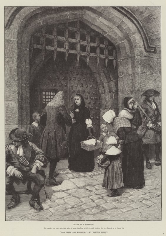 İnanç ve Özgürlük İçin, Walter Besant by Amedee Forestier
