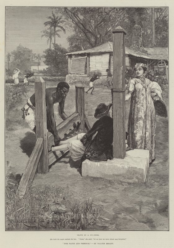 İnanç ve Özgürlük İçin, Walter Besant by Amedee Forestier