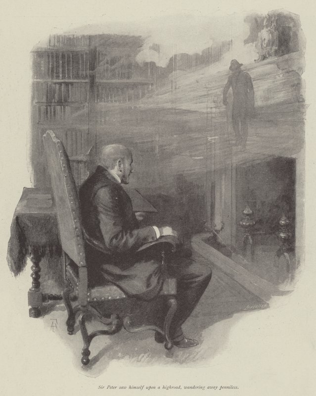 Beş Yıllık Buluşma, Walter Besant by Amedee Forestier