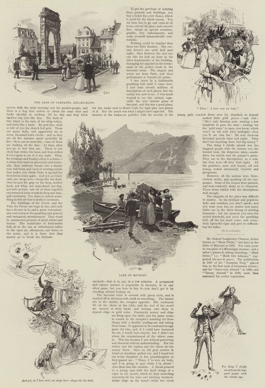 Yurtdışındaki Serseri, Mark Twain tarafından by Amedee Forestier