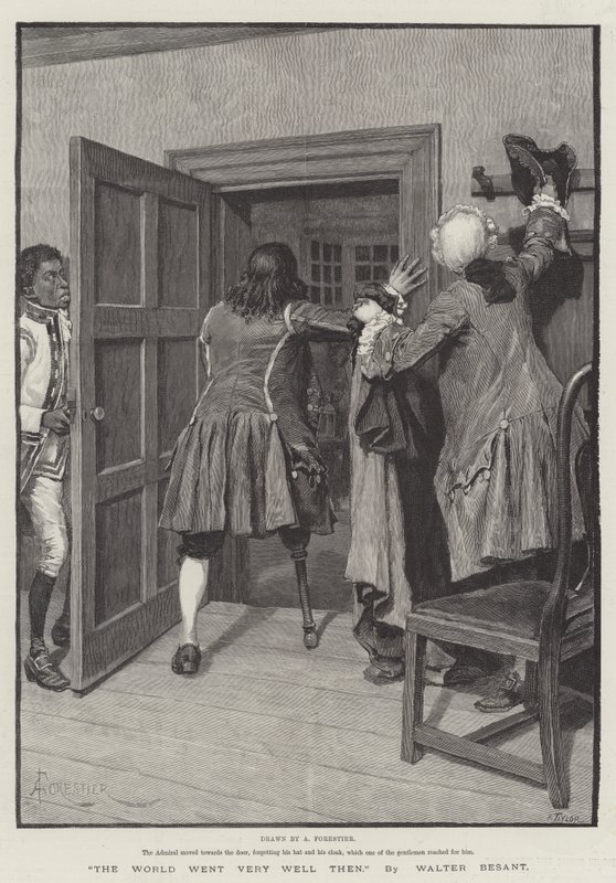 Sonra Dünya Çok İyi Gitti, Walter Besant by Amedee Forestier