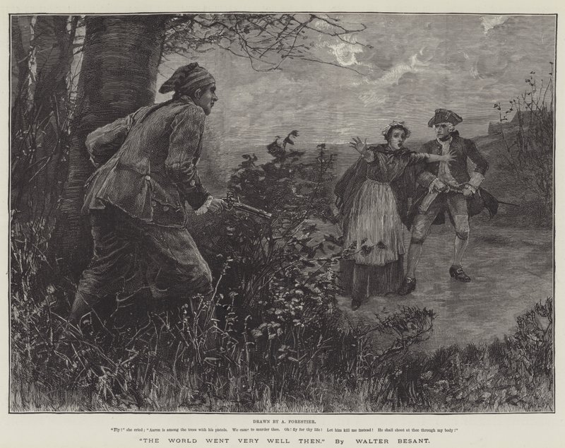 Sonra Dünya Çok İyi Gitti, Walter Besant by Amedee Forestier