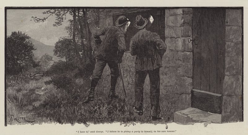 Walter Besant tarafından, Ona Maden Aramak için by Amedee Forestier