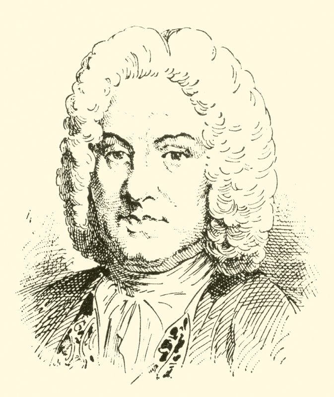 Francois Couperin (takma adı Le Grand), 1668-1733 by American School