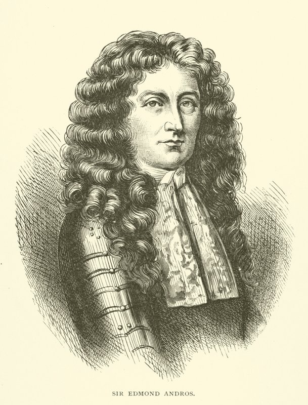 Sir Edmund Andros, Kuzey Amerika