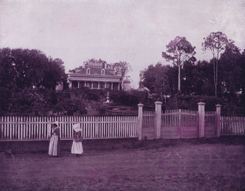 Mississippi'de bir çiftlik evi (s/b fotoğraf) by American Photographer (after)