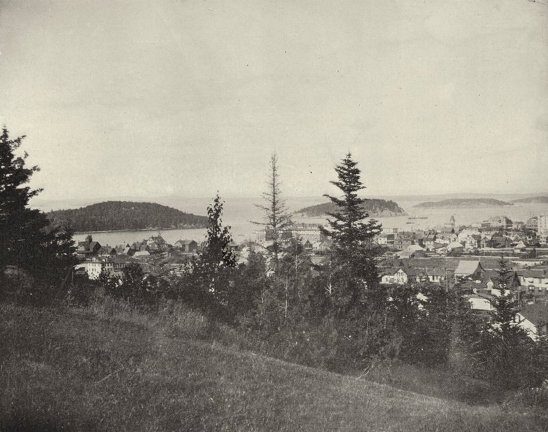 Bar Harbor, Maine (b/w photo) by American Photographer (after)