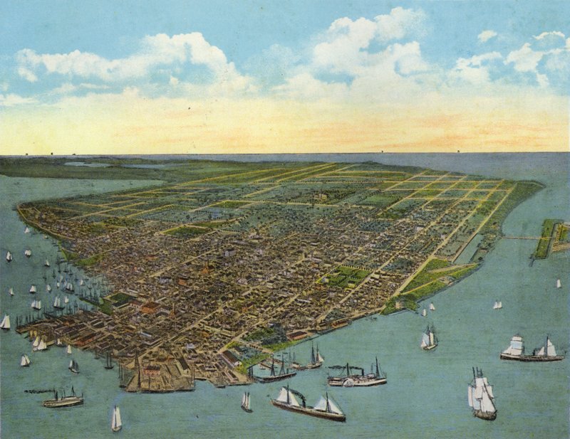 Kuş Bakışı, Key West, Florida (fotoğraf) by American Photographer (after)