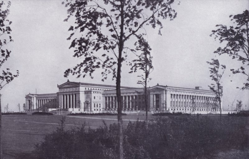 Chicago: The Field Museum (s/b fotoğraf) by American Photographer (after)