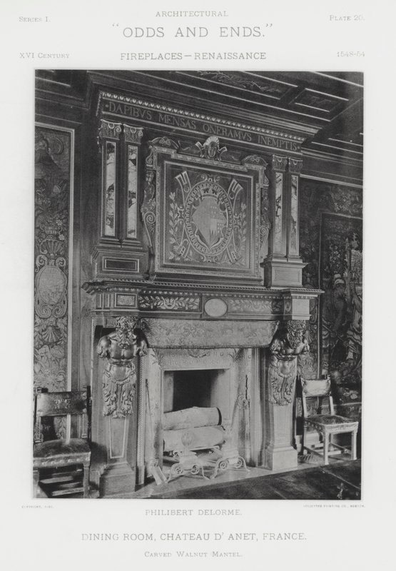 Şömine: Yemek Odası, Chateau D