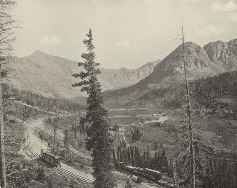 Fremont Geçidi, Colorado (s/b fotoğraf) by American Photographer (after)