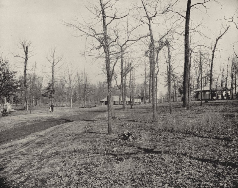Guilford Adliyesi, Kuzey Karolina (s/b fotoğraf) by American Photographer (after)