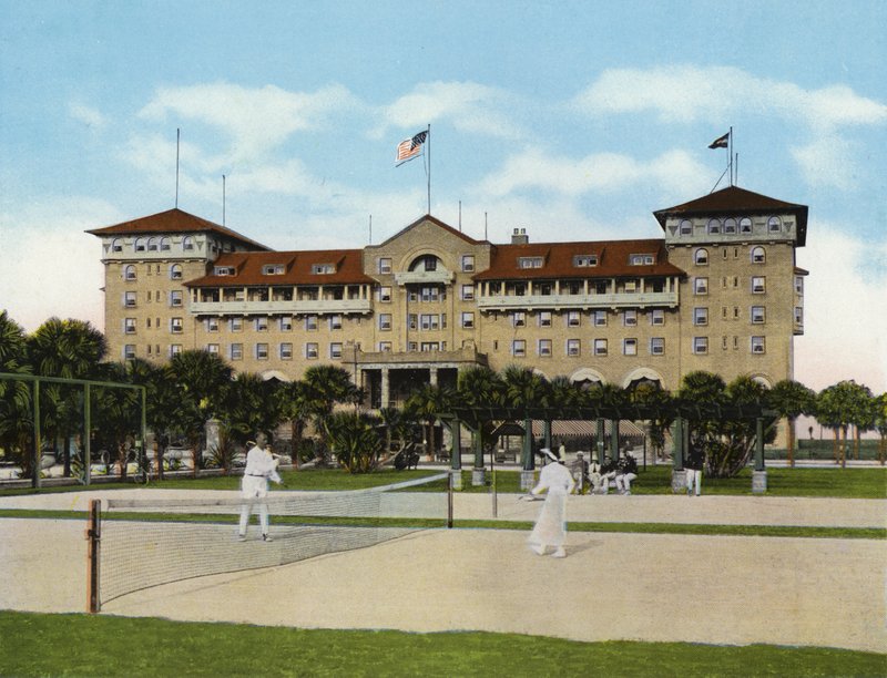 Hotel Clarendon, Seabreeze, Florida (photo) by American Photographer (after)