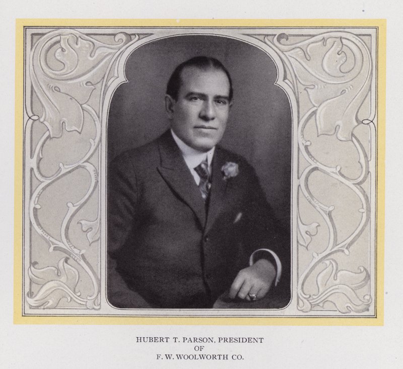 Hubert T Parson, FW Woolworth Co