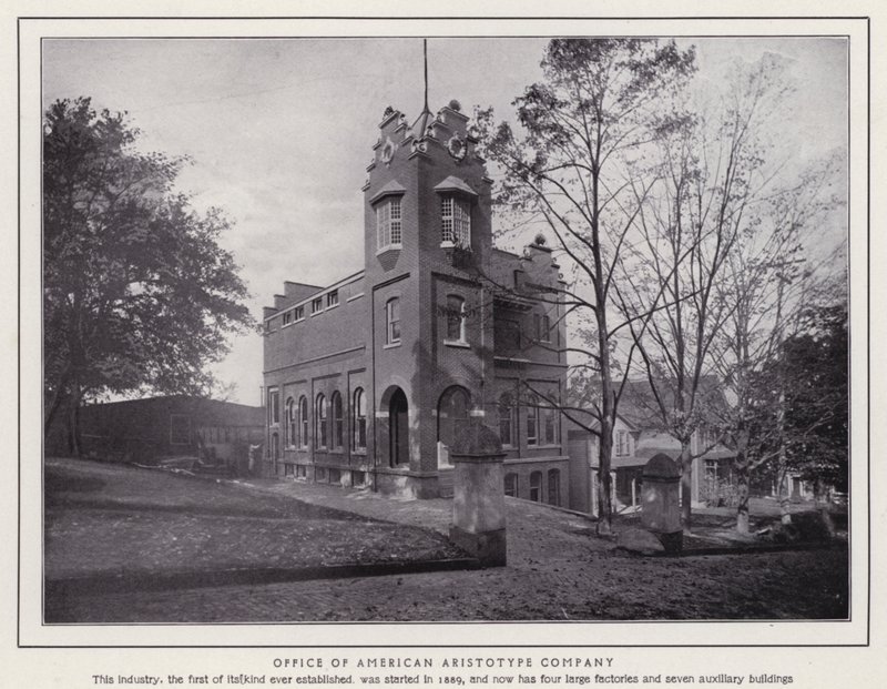 Jamestown, NY: American Aristotype Company Ofisi (s/b fotoğraf) by American Photographer (after)