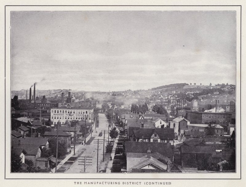 Jamestown, NY: Üretim Bölgesi (s/b fotoğraf) by American Photographer (after)