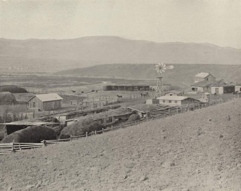 Montana At Çiftliği (s/b fotoğraf) by American Photographer (after)