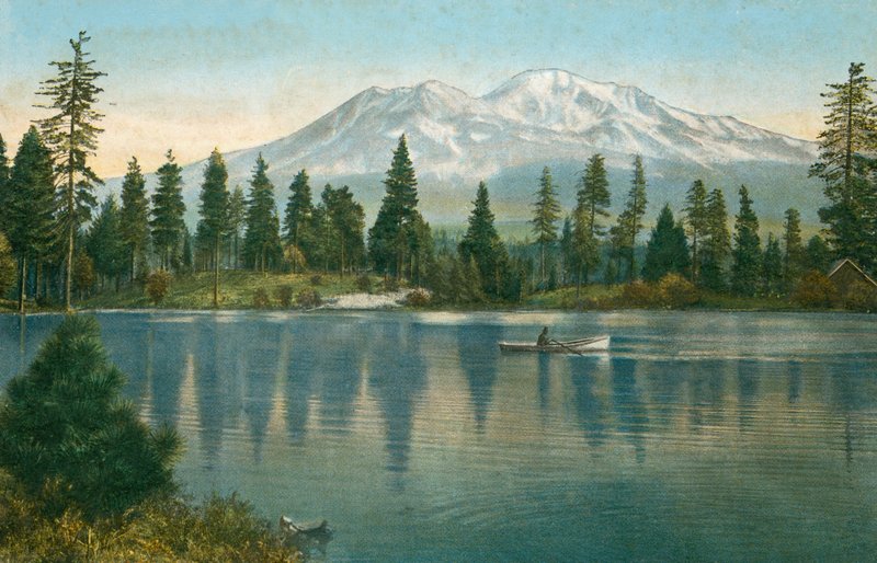 Mount Lassen í gosi (mynd) by American Photographer (after)