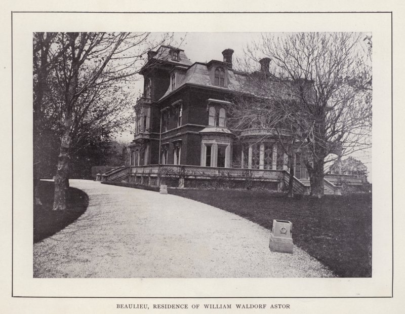 Newport, Rhode Island: Beaulieu, William Waldorf Astor