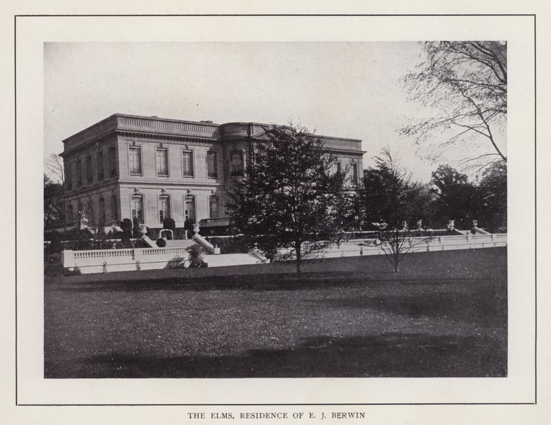 Newport, Rhode Island: The Elms, E J Berwin