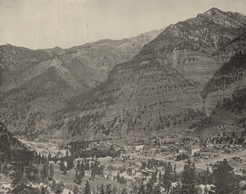 Ouray, Colorado (s/b fotoğraf) by American Photographer (after)