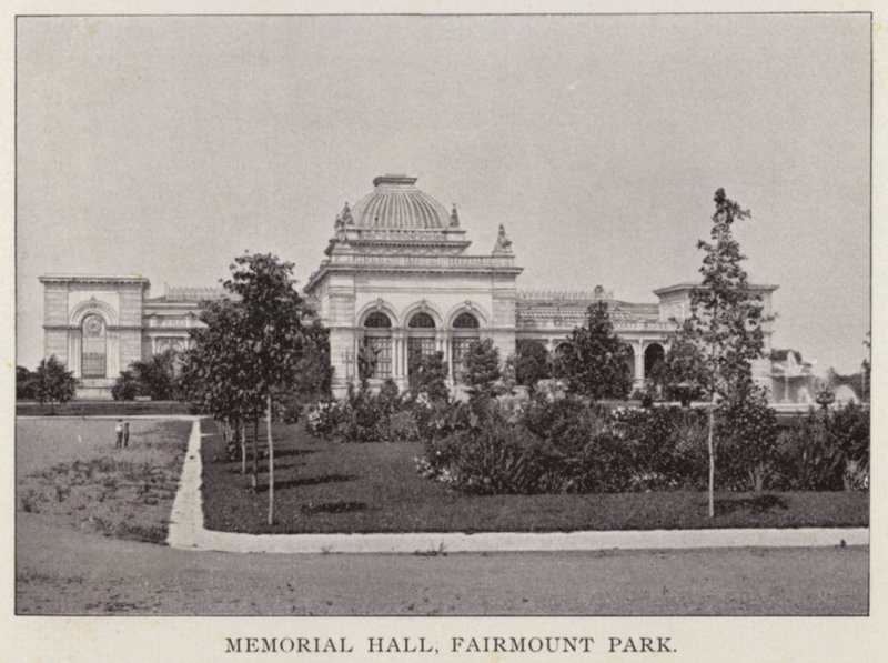 Philadelphia: Memorial Hall, Fairmount Park (s/b fotoğraf) by American Photographer (after)