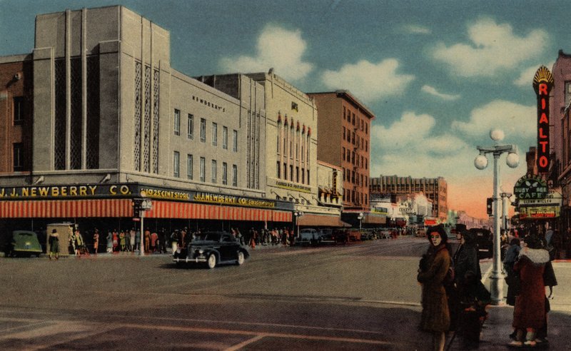 Phoenix, Arizona: Washington Caddesi, Belediye Binasından Doğu (fotoğraf) by American Photographer (after)