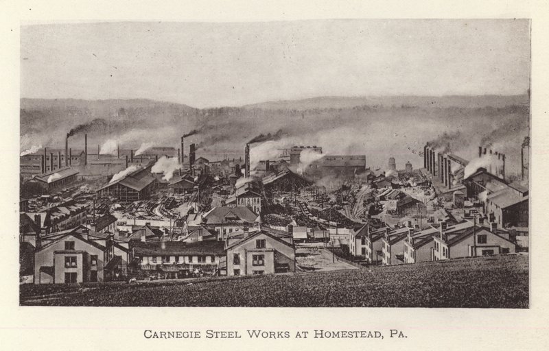 Pittsburgh: Carnegie Steel Works, Homestead, Pennsylvania
