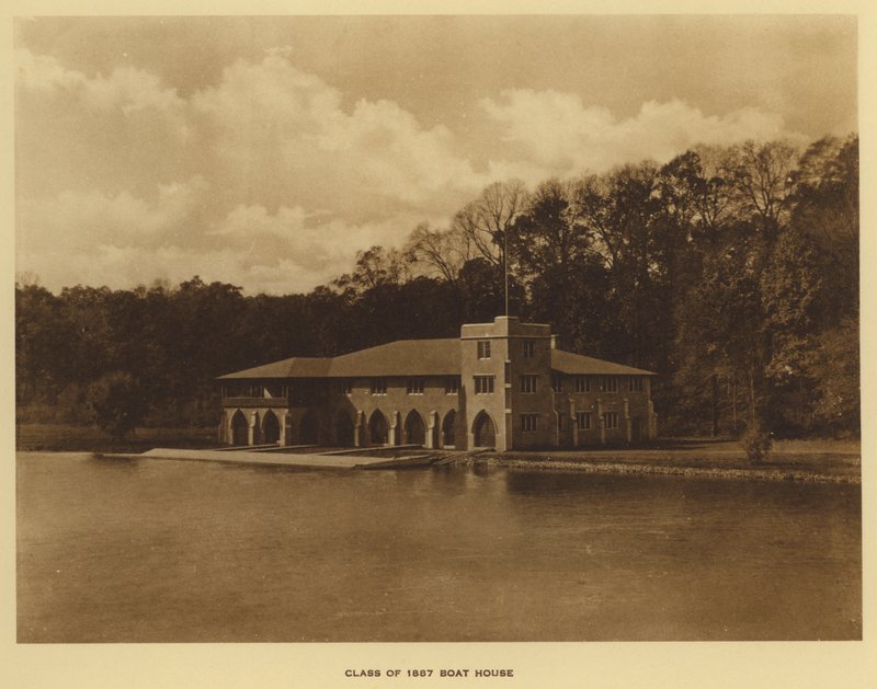 Princeton Üniversitesi: 1887 Kayık Evi Sınıfı (s/b fotoğraf) by American Photographer (after)