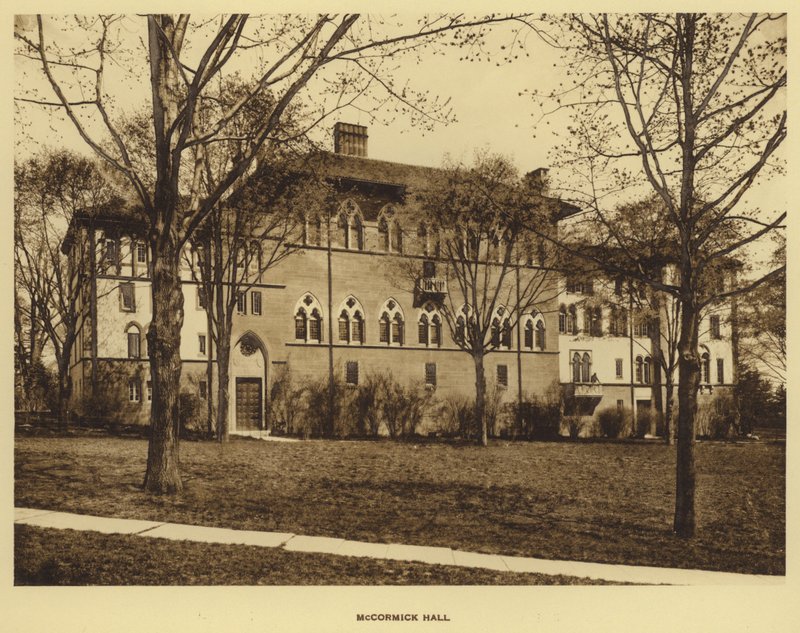 Princeton Üniversitesi: McCormick Salonu (s/b fotoğraf) by American Photographer (after)