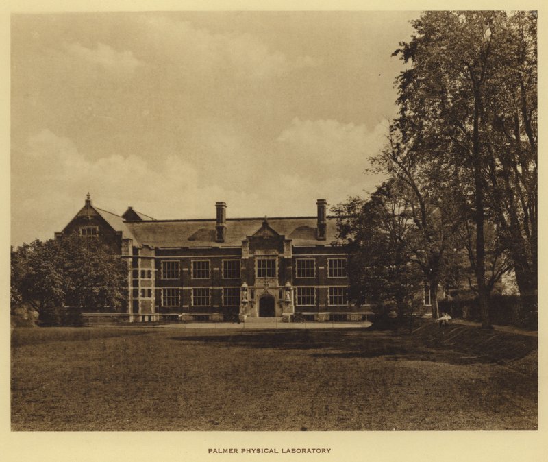 Princeton Üniversitesi: Palmer Fizik Laboratuvarı (s/b fotoğraf) by American Photographer (after)