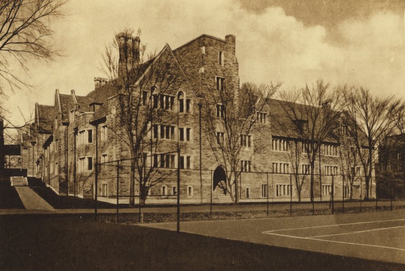 Princeton Üniversitesi: Walker Yurdu (s/b fotoğraf) by American Photographer (after)