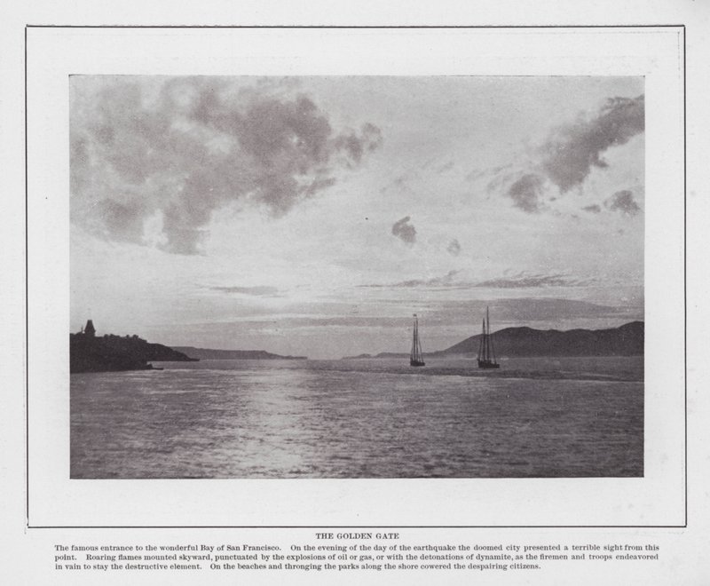 San Francisco: The Golden Gate (b/w photo) by American Photographer (after)