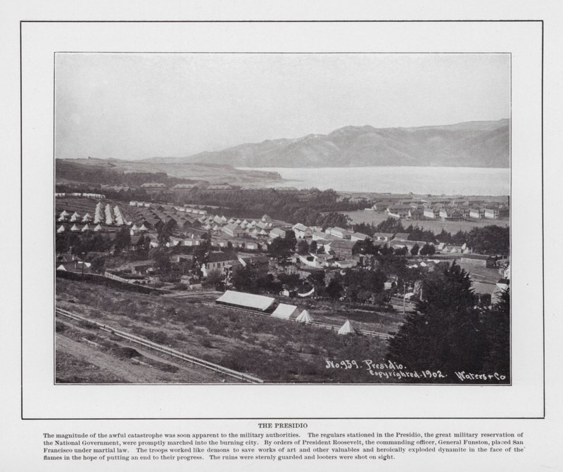 San Francisco: Presidio (s/b fotoğraf) by American Photographer (after)