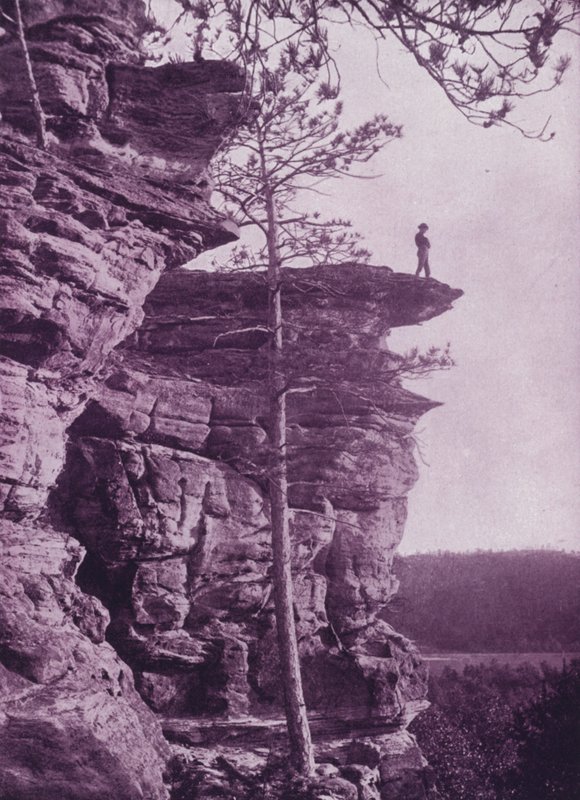 Signal Rock, Camp Douglas, Wisconsin yakınlarında (s/b fotoğraf) by American Photographer (after)