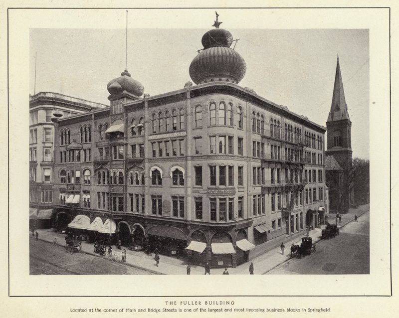 Springfield, Massachusetts: Fuller Binası (s/b fotoğraf) by American Photographer (after)