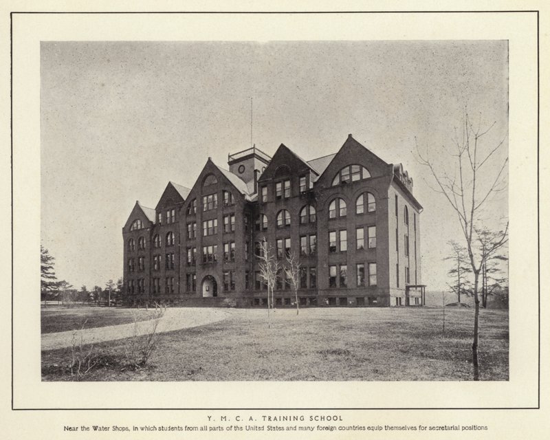 Springfield, Massachusetts: YMCA Eğitim Okulu (s/b fotoğraf) by American Photographer (after)
