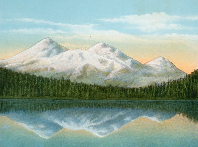 Üç Kızkardeş, Oregon (fotoğraf) by American Photographer (after)