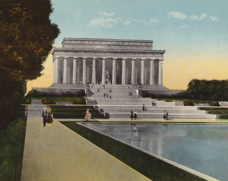 Washington DC: Lincoln Anıtı (fotoğraf) by American Photographer (after)