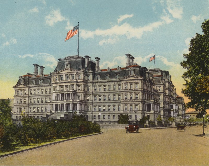 Washington DC: Eyalet, Savaş ve Donanma Binası (fotoğraf) by American Photographer (after)