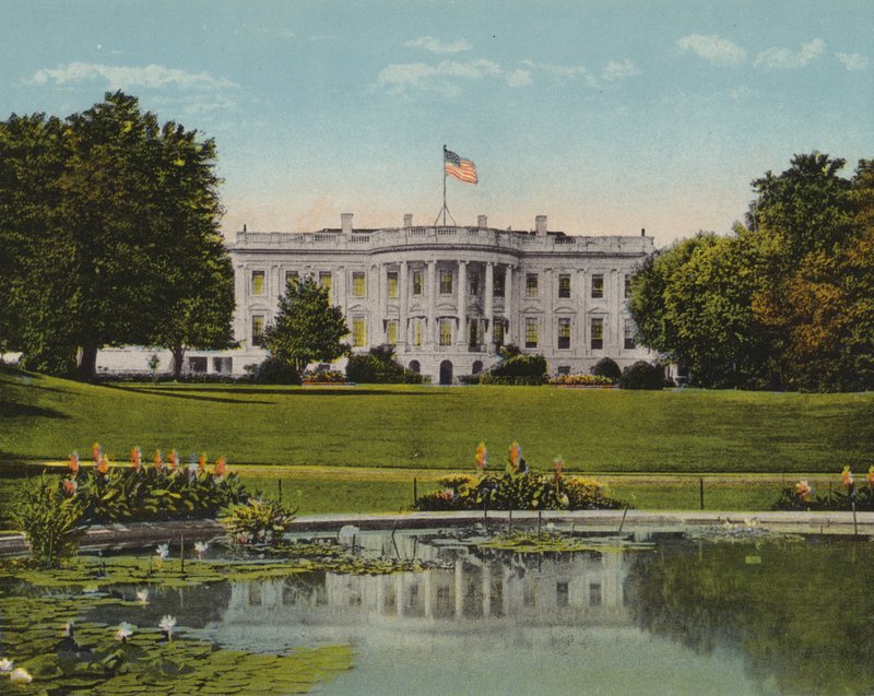 Washington DC: Beyaz Saray, Güney Cephesi (fotoğraf) by American Photographer (after)